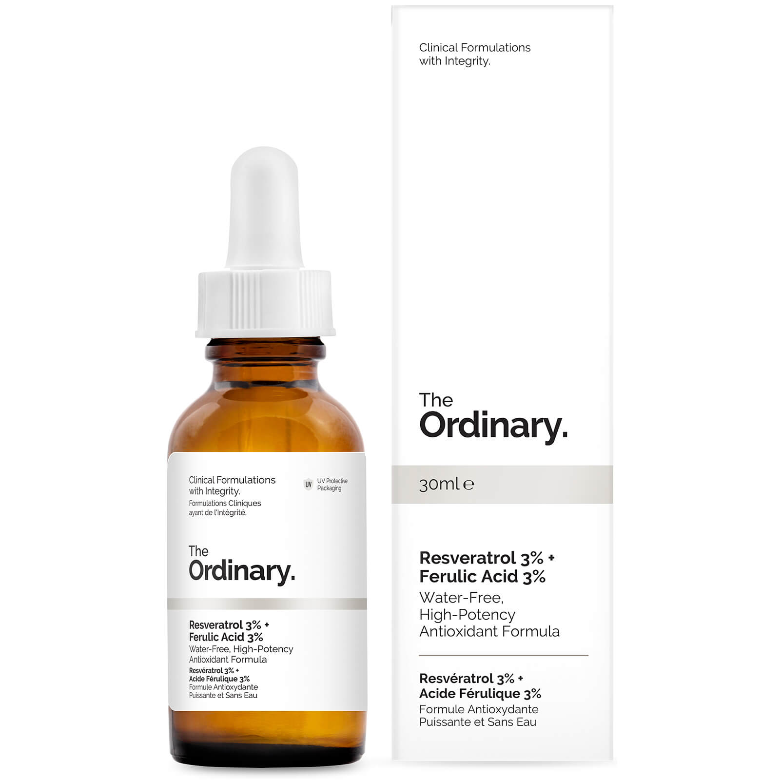 The Ordinary Resveratrol Serum 3% + Ferulic Acid 3% 30ml