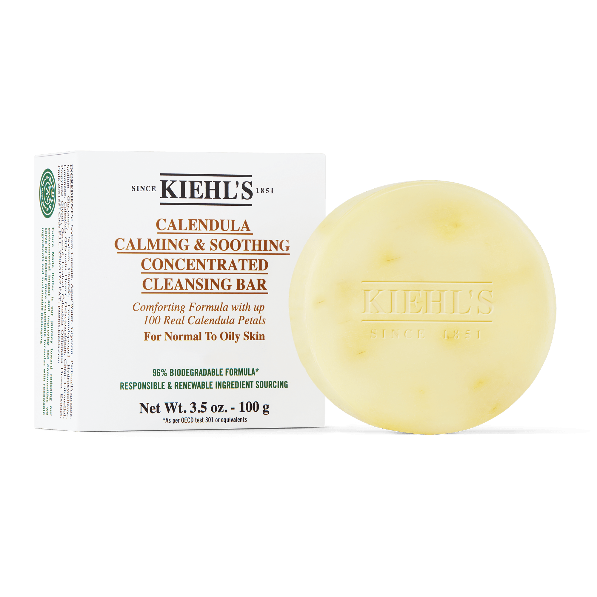 Kiehl’s Calendula Calming & Soothing Concentrated Cleansing Bar