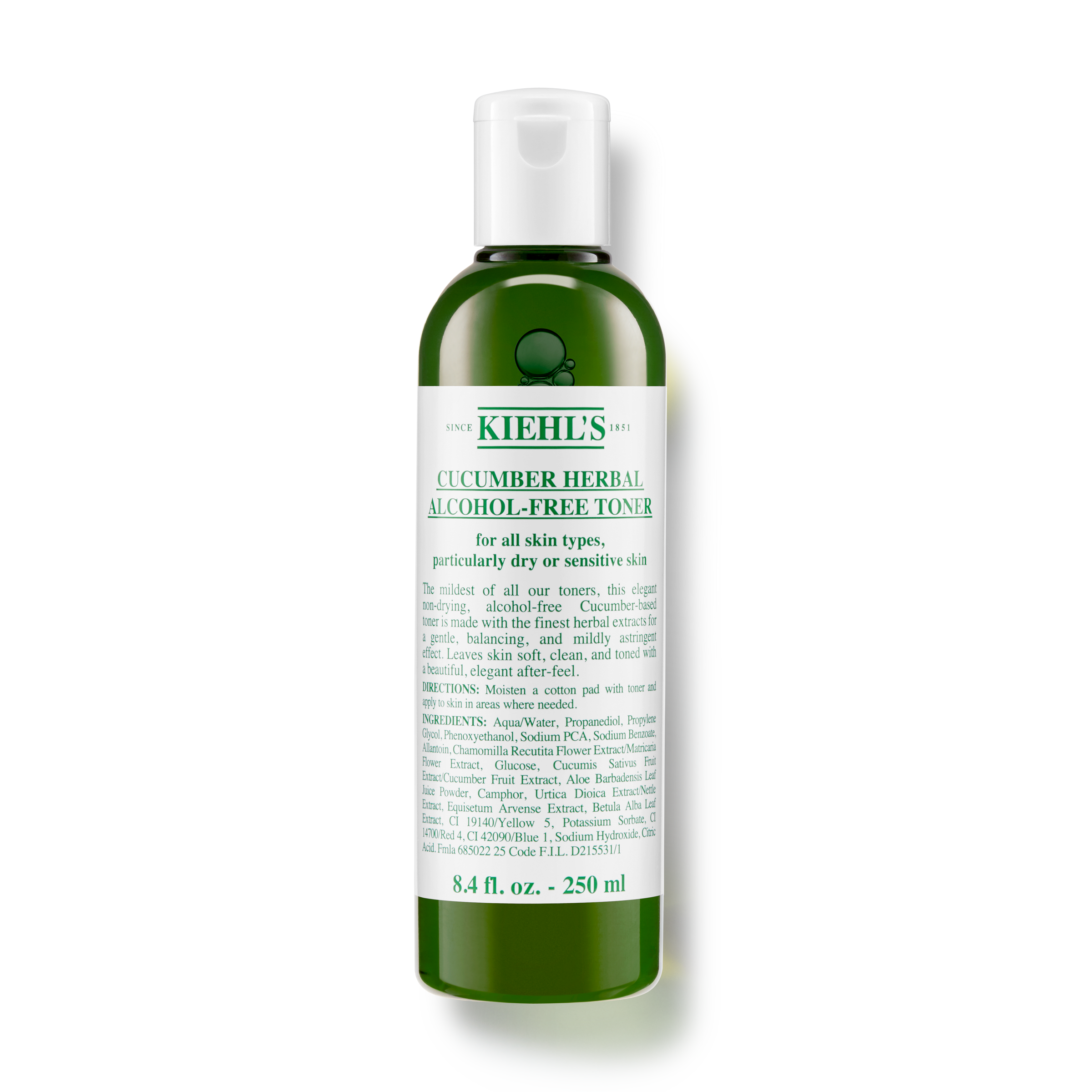 Kiehl’s Cucumber Herbal Alcohol-Free Toner