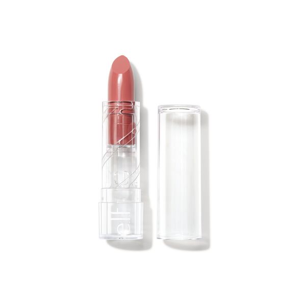 e.l.f. Cosmetics Srsly Satin Lipstick in Taffy - Vegan and Cruelty-Free Makeup e.l.f. Cosmetics Srsly Satin Lipstick in Taffy - Vegan and Cruelty-Free Makeup