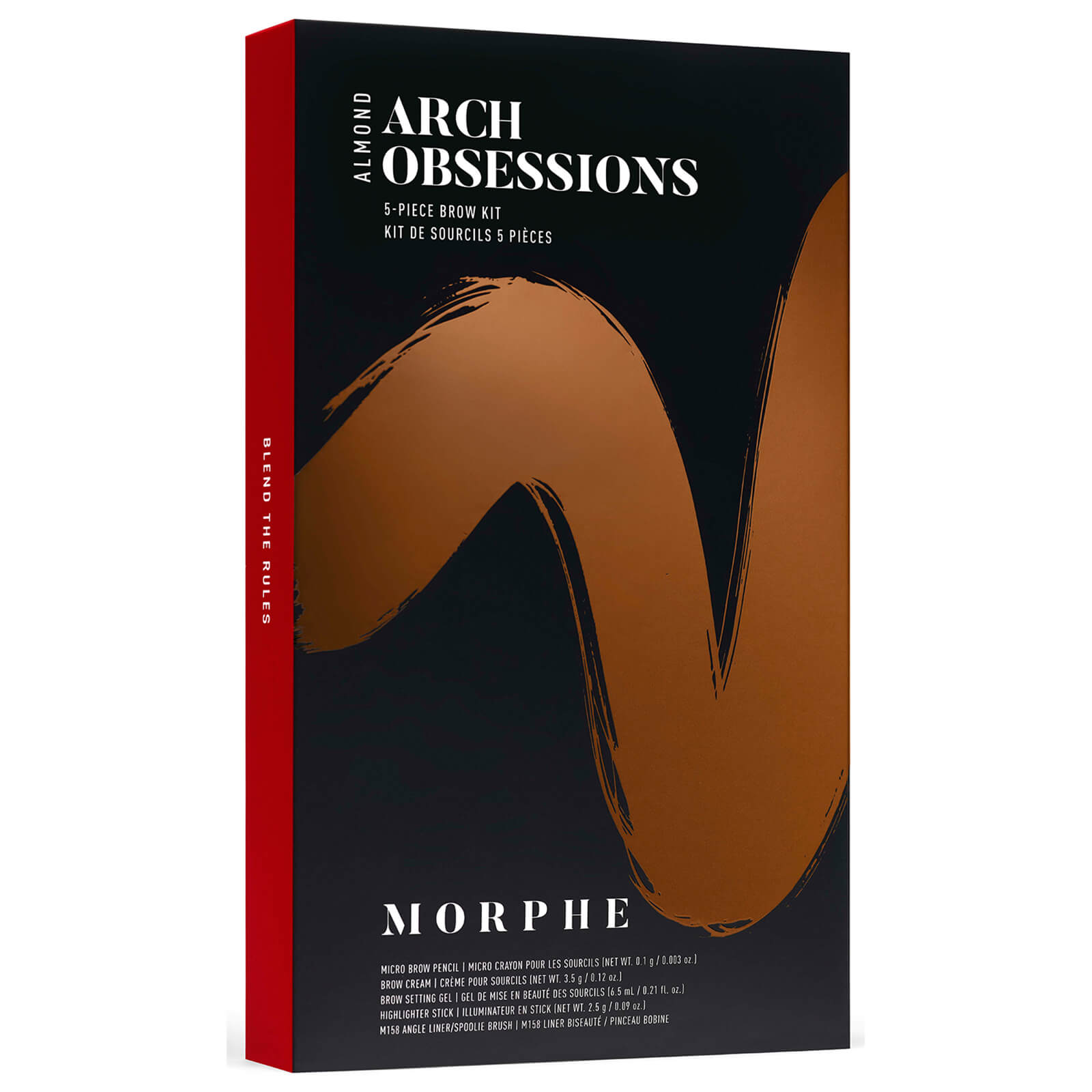 Morphe Arch Obsessions 5-Piece Brow Kit (Various Shades) (Worth £34.00) – Almond