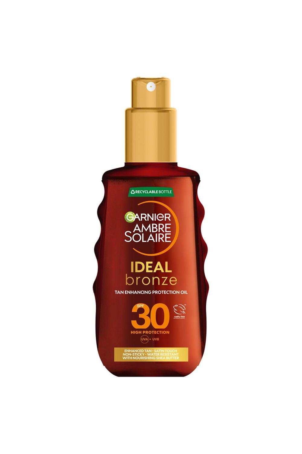 Ambre Solaire Ideal Bronze Protective Oil SPF30 Sun Cream Spray