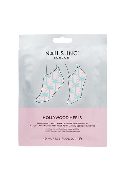 Nails.INC Hollywood Heels Exfoliating Foot Mask