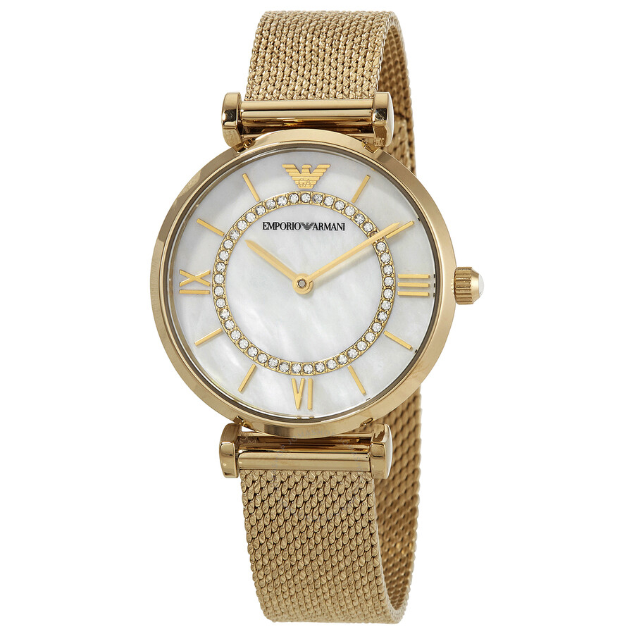 Emporio Armani – Gold Tone Ladies Watch AR11321