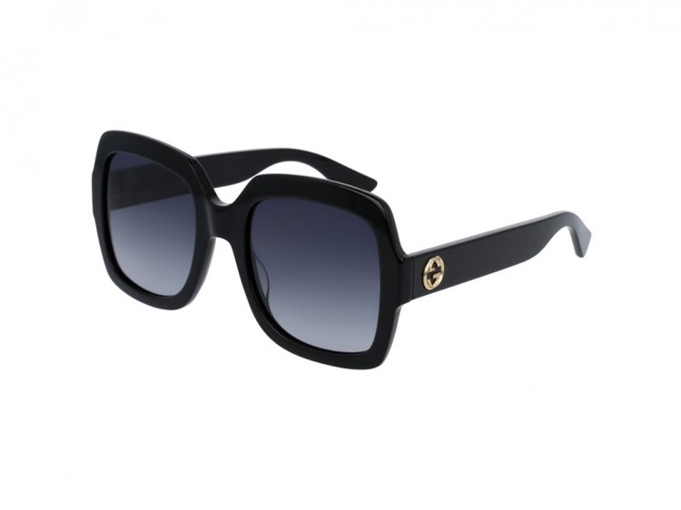 Gucci – GG0036SN 001 Woman’s Sunglasses Black/Grey