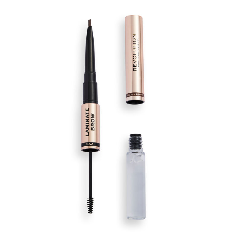 Makeup Revolution Laminate Brow Medium Brown