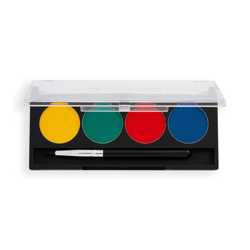 Makeup Revolution Water Activated Graphic Liner Palettes Bright Babe