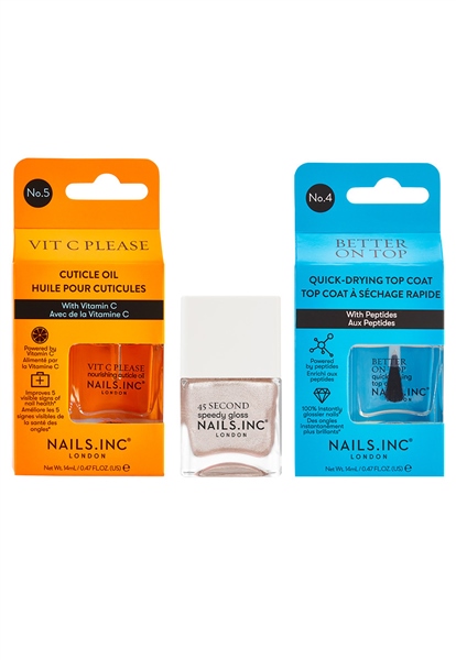 Nails.INC Freshest Mani Yet 3-Piece Nail Set