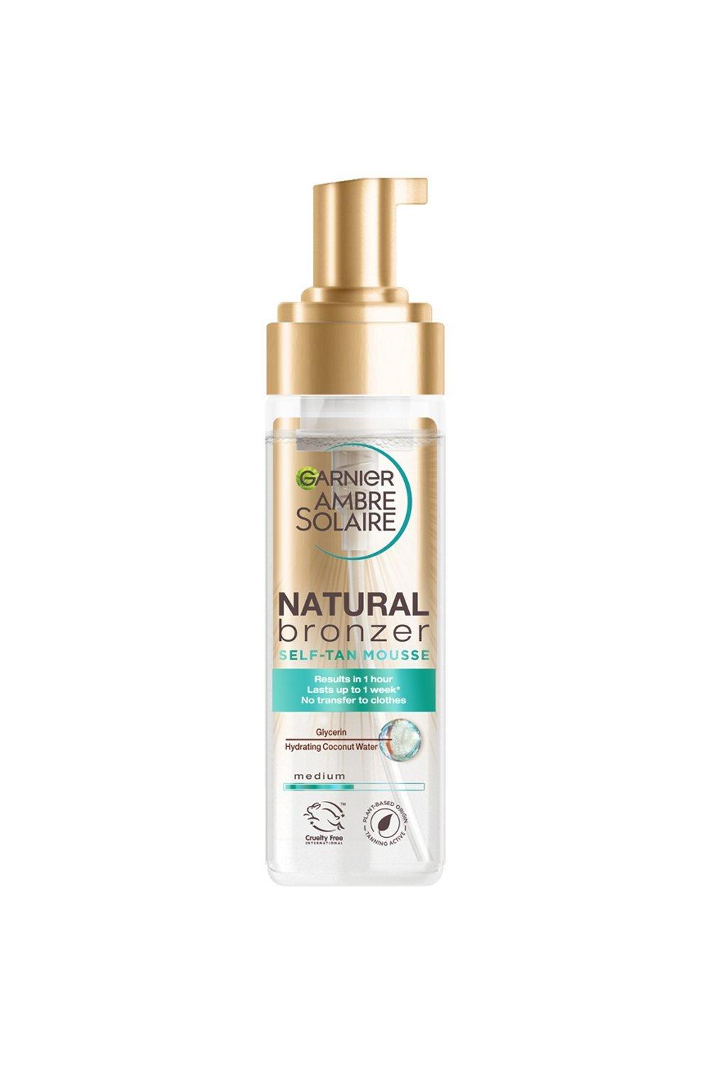 Ambre Solaire Vegan Natural Bronzer Intense Clear Self Tan Mousse