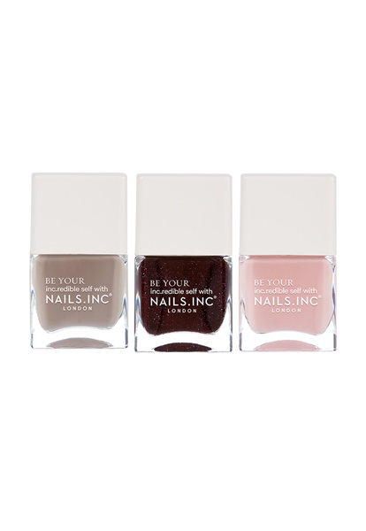 Nails.INC Party On Repeat Nail Polish Trio