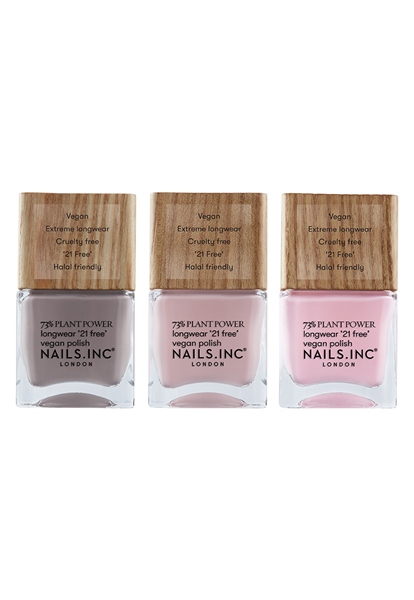 Nails.INC Plant Power Up 3-Piece Nail Polish Set