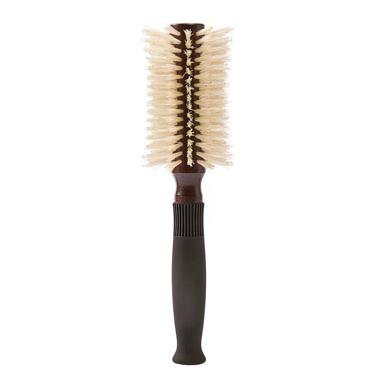 Christophe Robin Pre-Curved Blowdry Hairbrush With Natural Boar-Bristle And Wood – 12 Rows