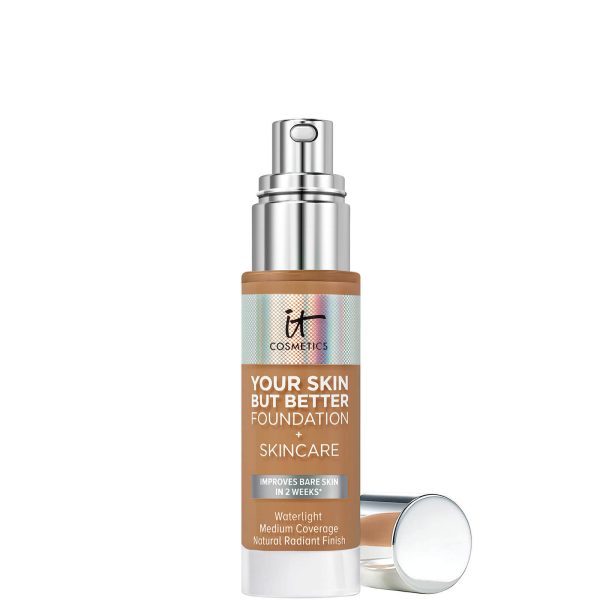 IT Cosmetics Your Skin But Better Foundation and Skincare 30ml (Various Shades) - 43 Tan Warm IT Cosmetics Your Skin But Better Foundation and Skincare 30ml (Various Shades) - 43 Tan Warm