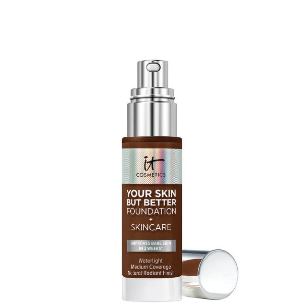 IT Cosmetics Your Skin But Better Foundation and Skincare 30ml (Various Shades) - 62 Deep Cool IT Cosmetics Your Skin But Better Foundation and Skincare 30ml (Various Shades) - 62 Deep Cool