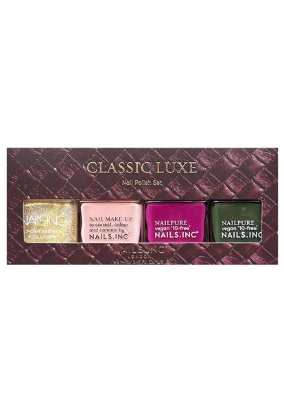 Nails.INC Classic Luxe 4-Piece Nail Polish Set
