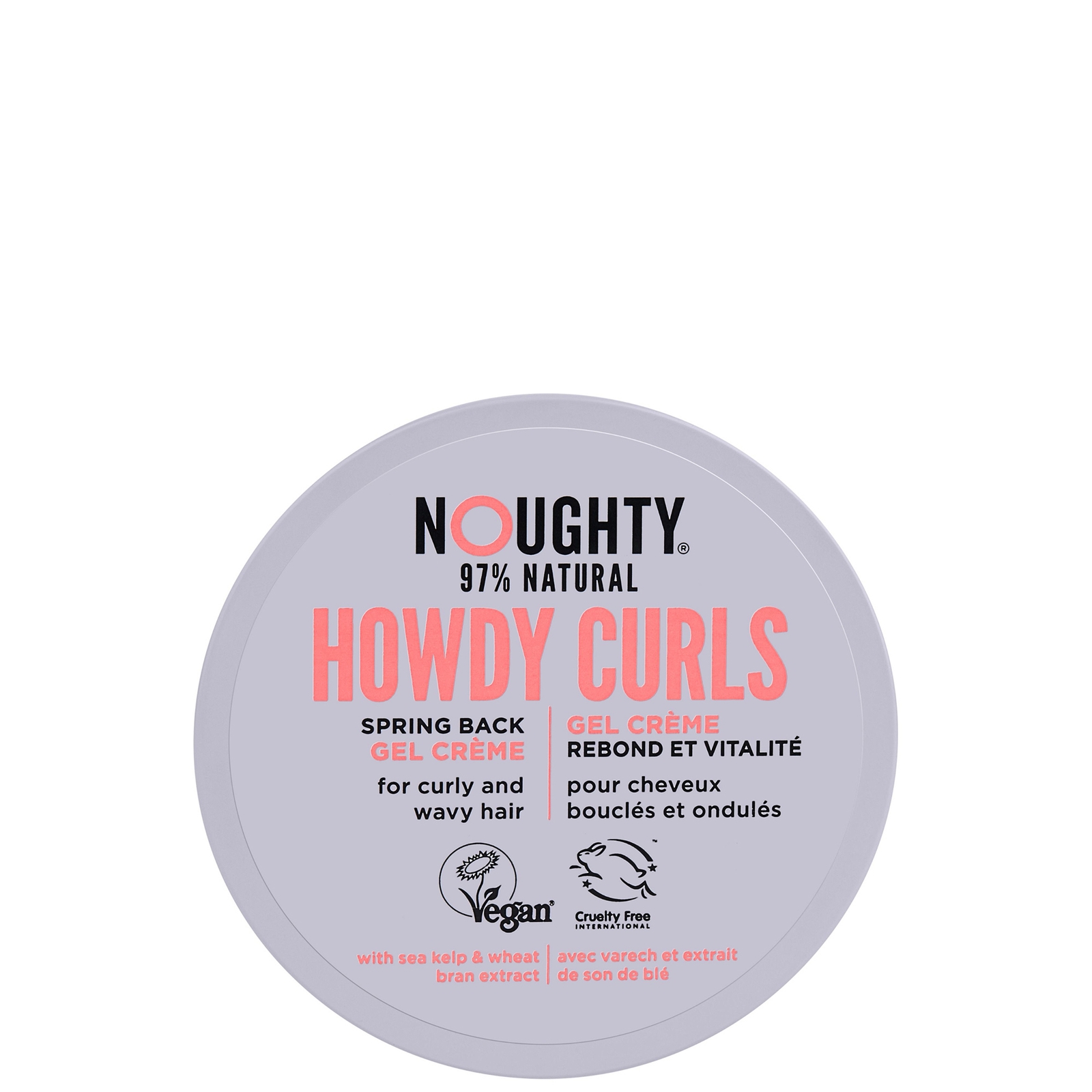 Noughty Howdy Curls Spring Back Gel Crème 200ml