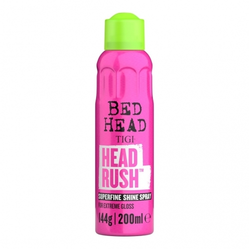 TIGI Bed Head Headrush Shine Spray 200ml – For Extreme Gloss