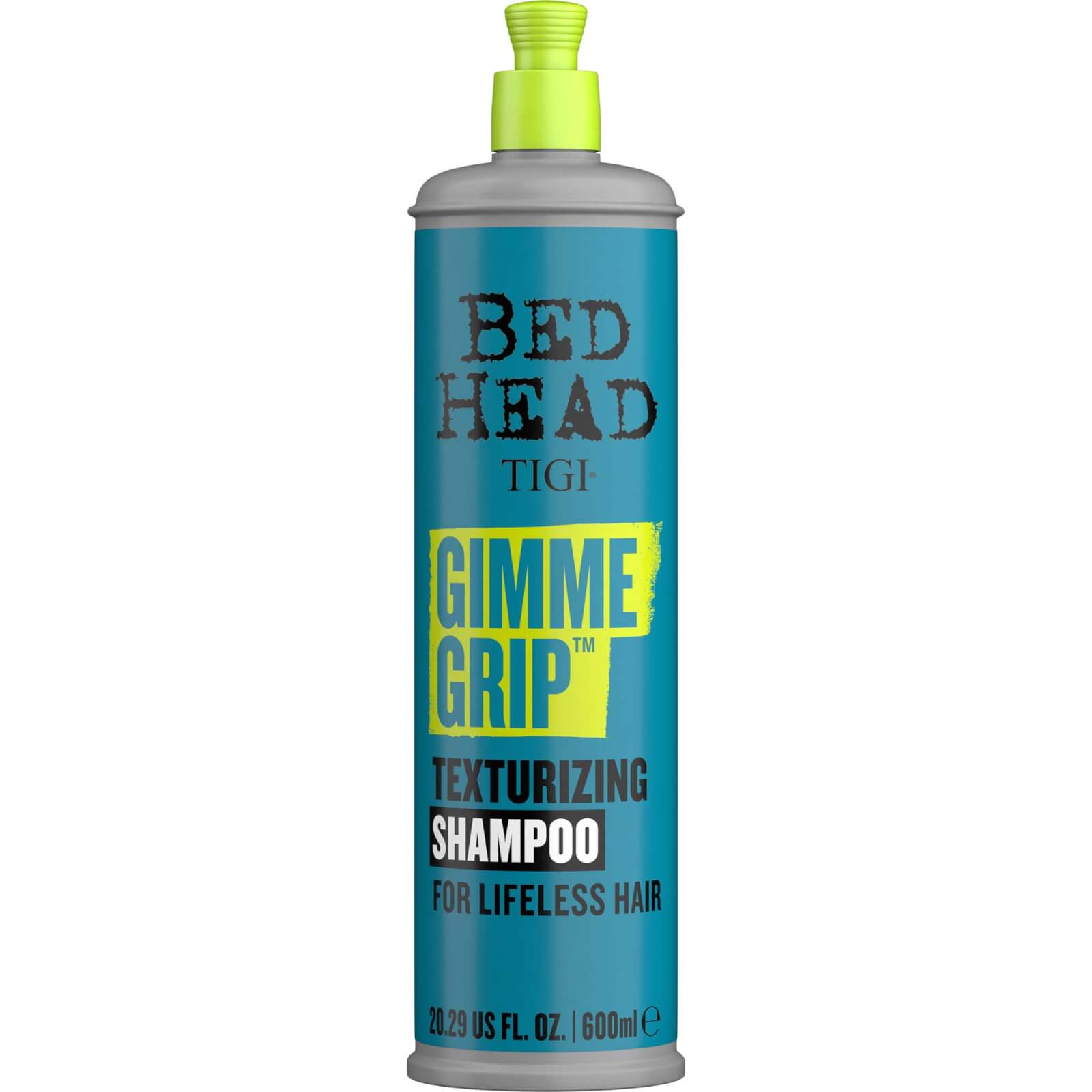 Bed Head By TIGI Gimme Grip Texturising Shampoo For Hair Texture 600ml
