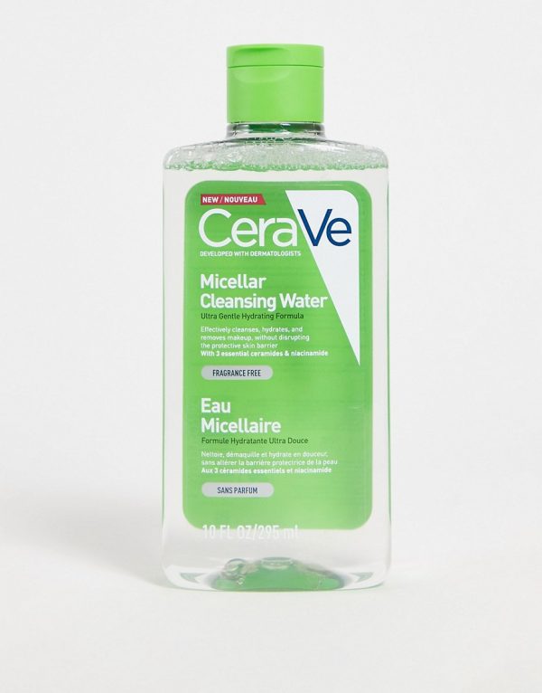 CeraVe Micellar Cleansing Water 296ml-No colour