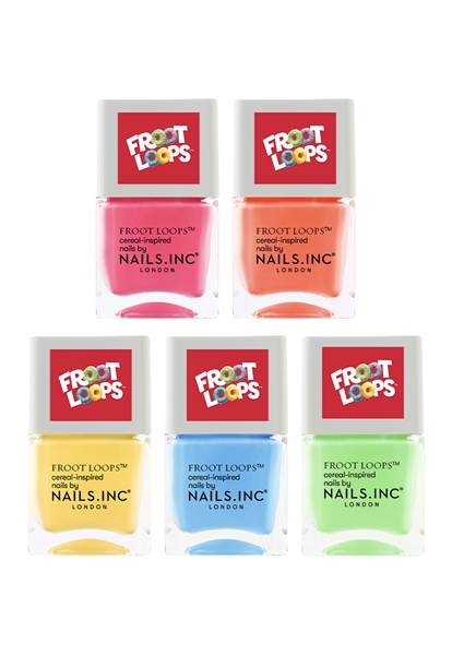 Nails.INC The Complete Nails.INC X Froot Loops™ 5-Piece Nail Polish Set