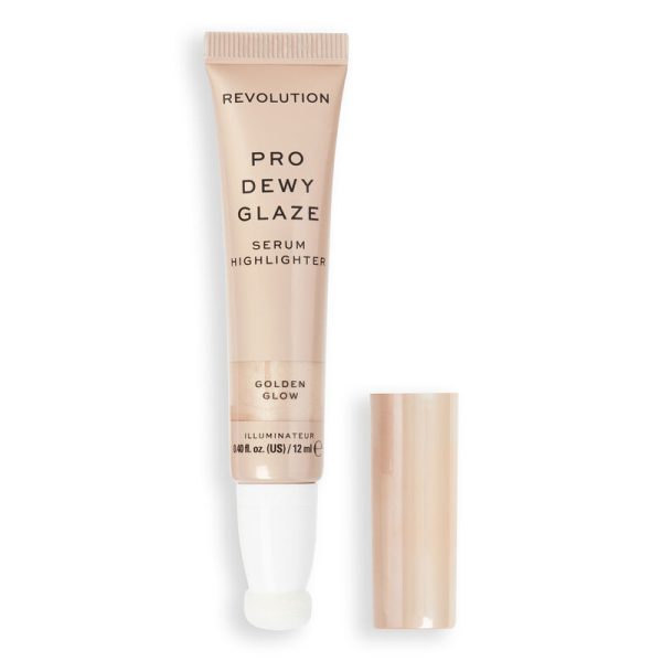 Revolution Pro Dewy Glaze Serum Highlighter Golden Glow