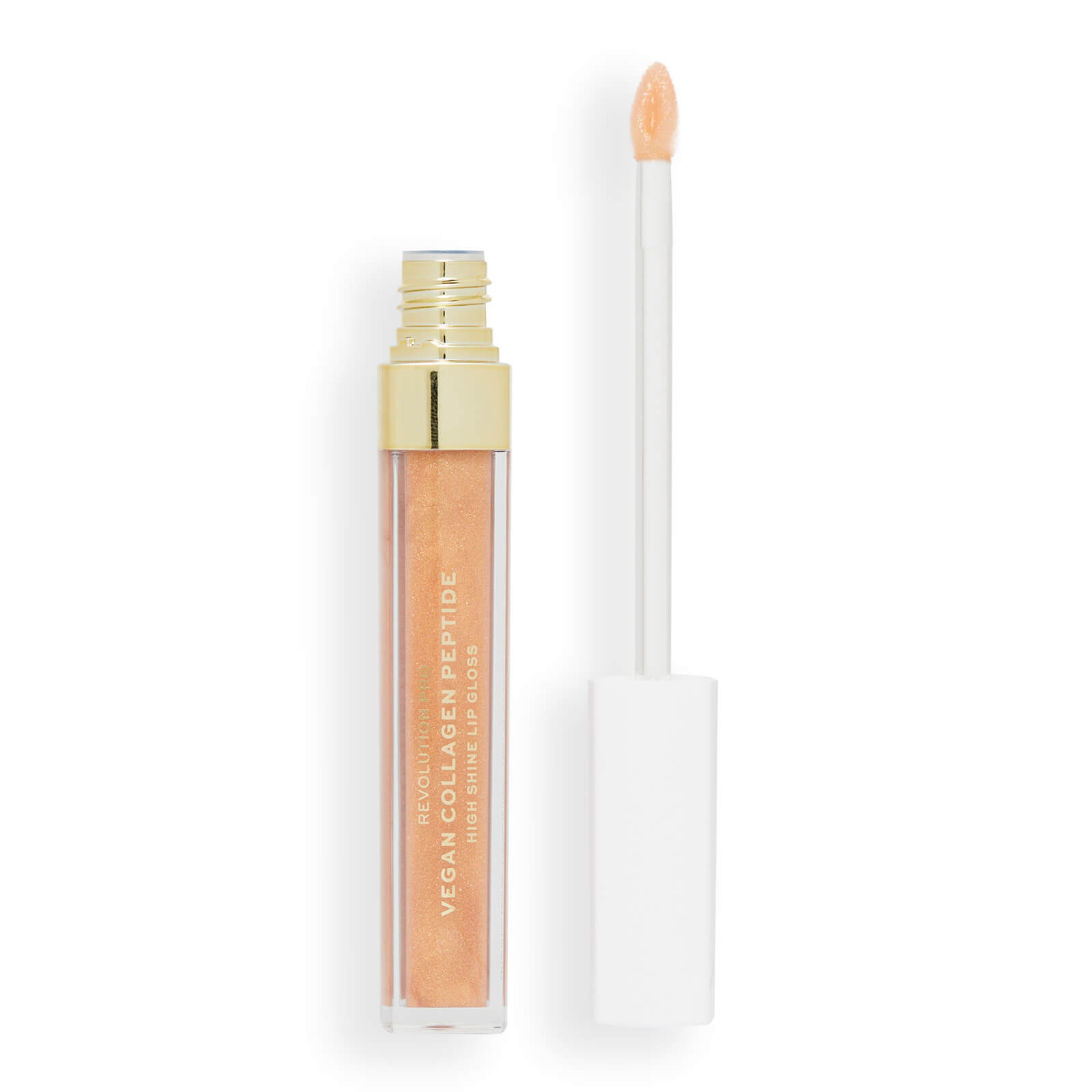 Revolution Pro Vegan Collagen Peptide High Shine Lip Gloss 4ml (Various Shades) – Chic
