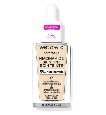 Wet N Wild Bare Focus Niacinamide Skin Tint Cream Beige 32ml Cream Beige