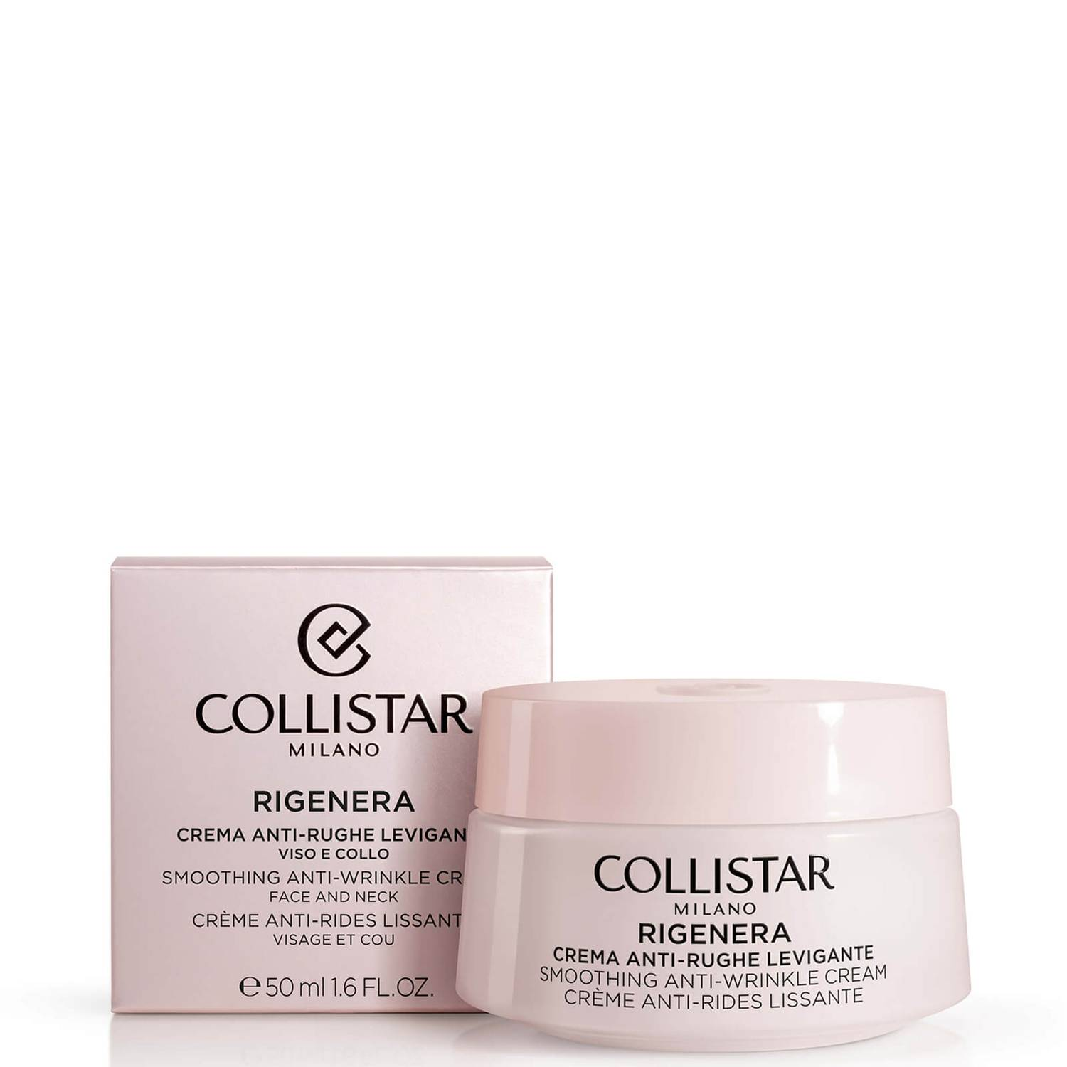 Collistar – Rigenera Smoothing Anti-Wrinkle Cream Face And Neck (50ml)