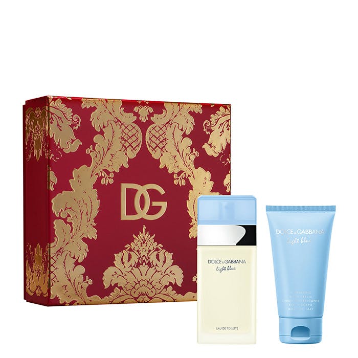 Dolce & Gabbana LIGHT BLUE Eau De Toilette 50ml Gift Set