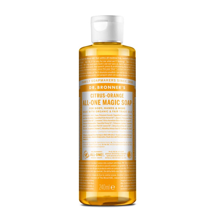 Dr Bronner DR BRONNER Citrus Castile Liquid Soap 240ml