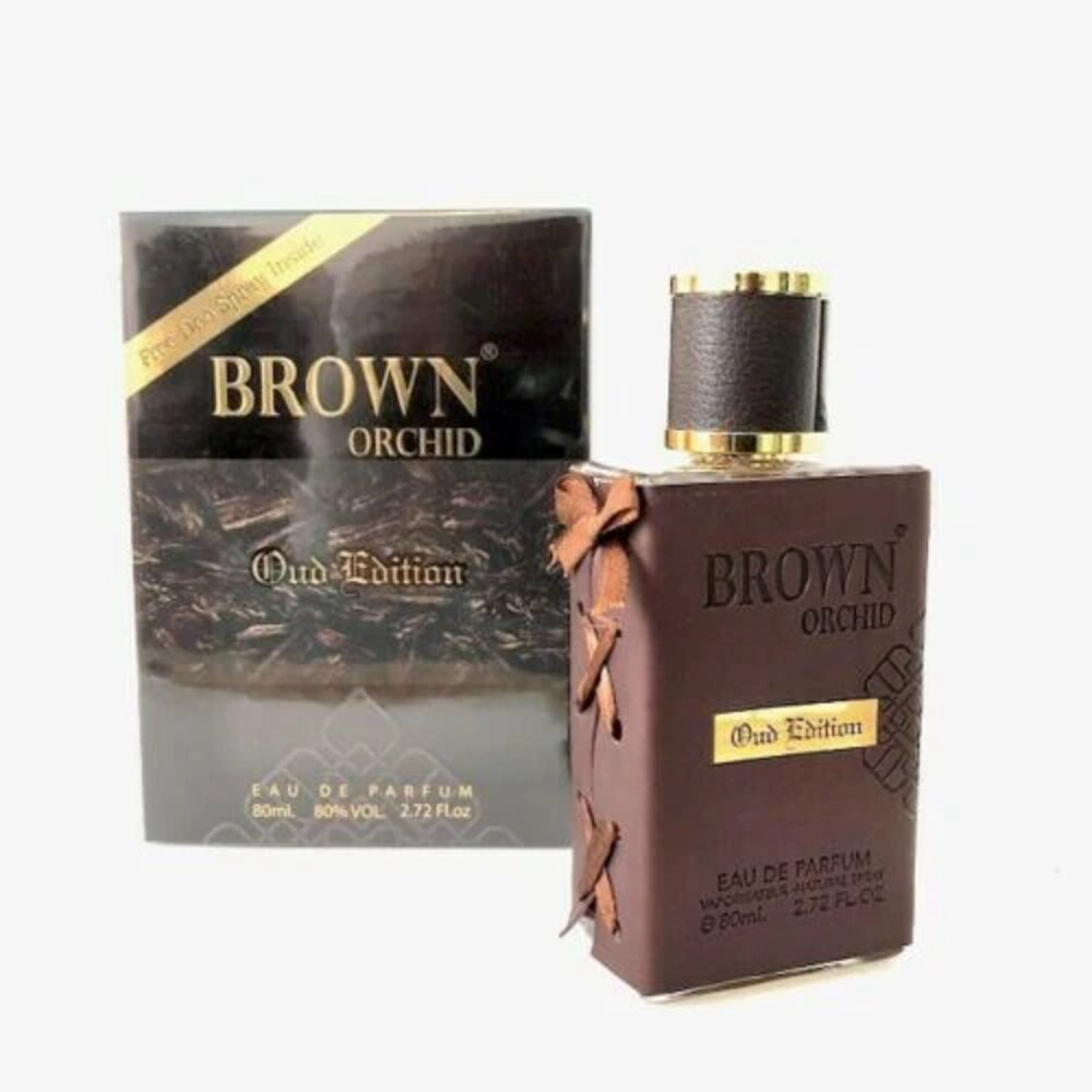 Fragrance World – Brown Orchid Oud Edition + Free Deo (80ml)