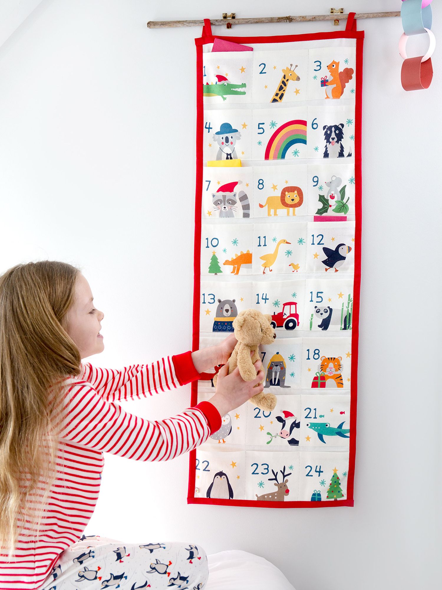 Frugi Christmas Advent Calendar, White