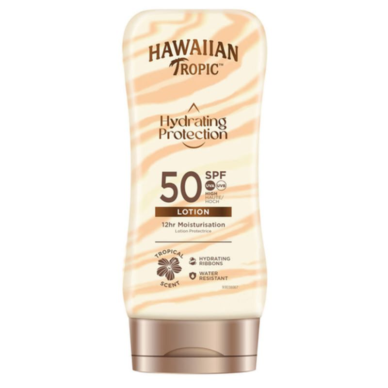 Hawaiian Tropic – Hydrating Protection Lotion SPF50 (180ml)