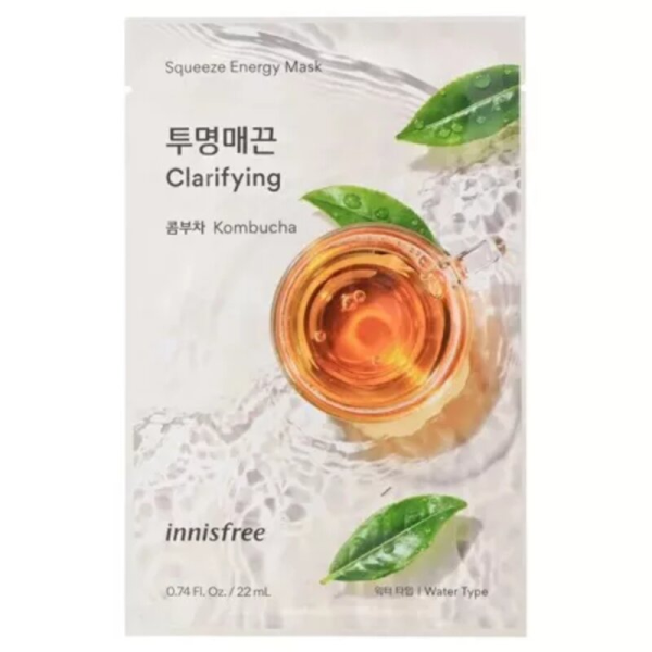 Innisfree - Squeeze Energy Mask Kombucha (22ml)