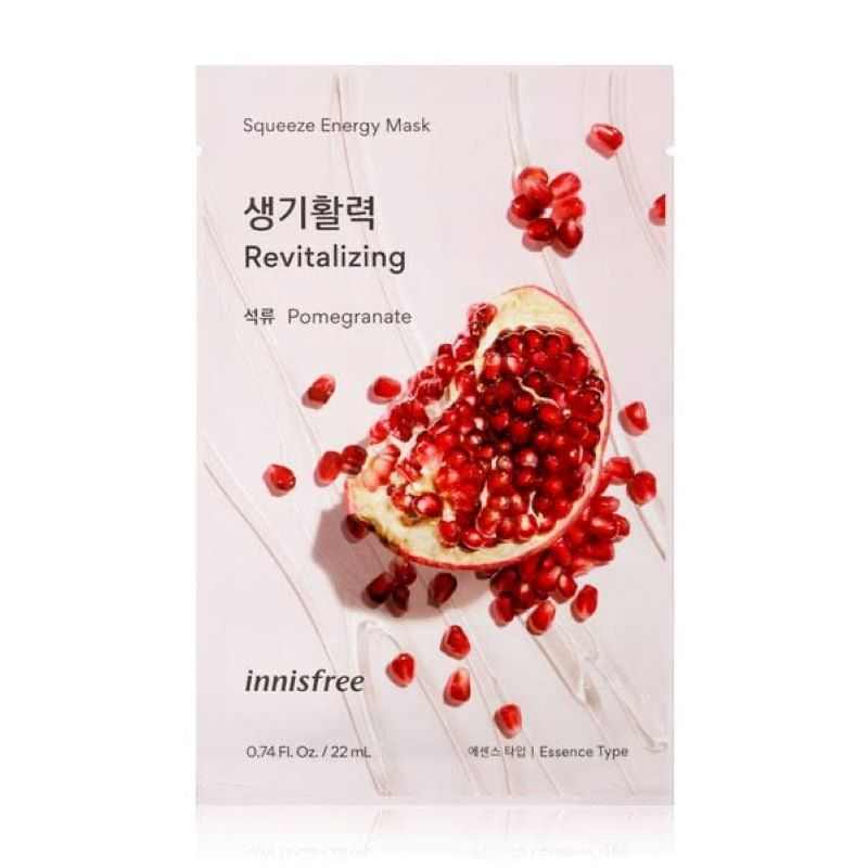 Innisfree – Squeeze Energy Mask Pomegranate (22ml)