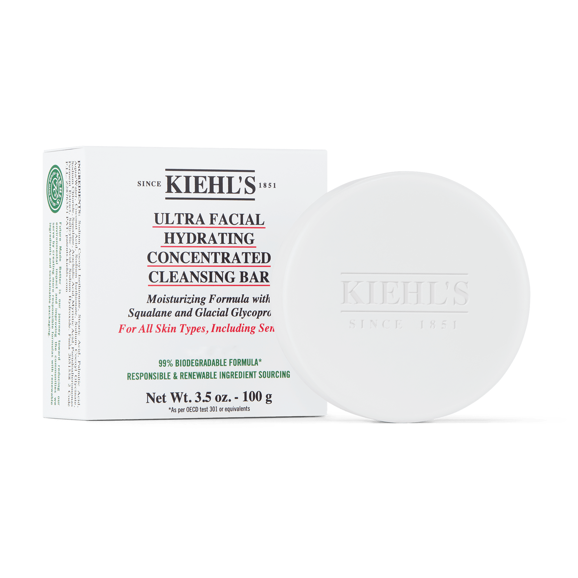 Kiehl’s Ultra Facial Hydrating Concentrated Cleansing Bar