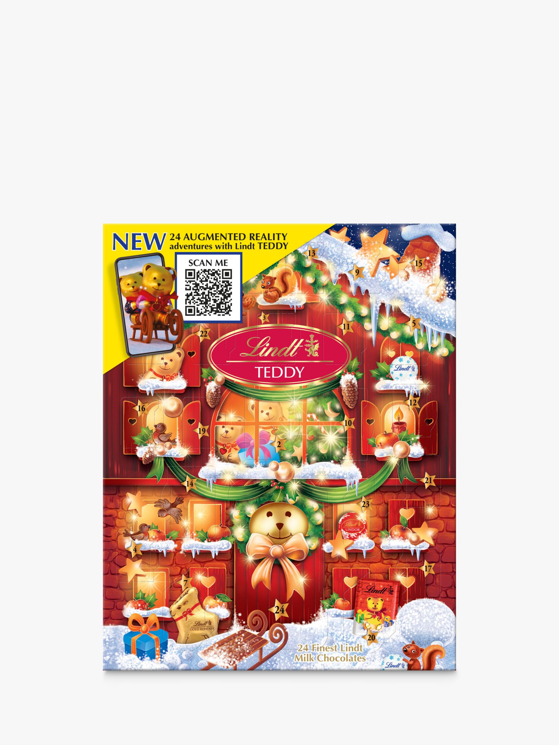 Lindt Teddy Advent Calendar, 250g