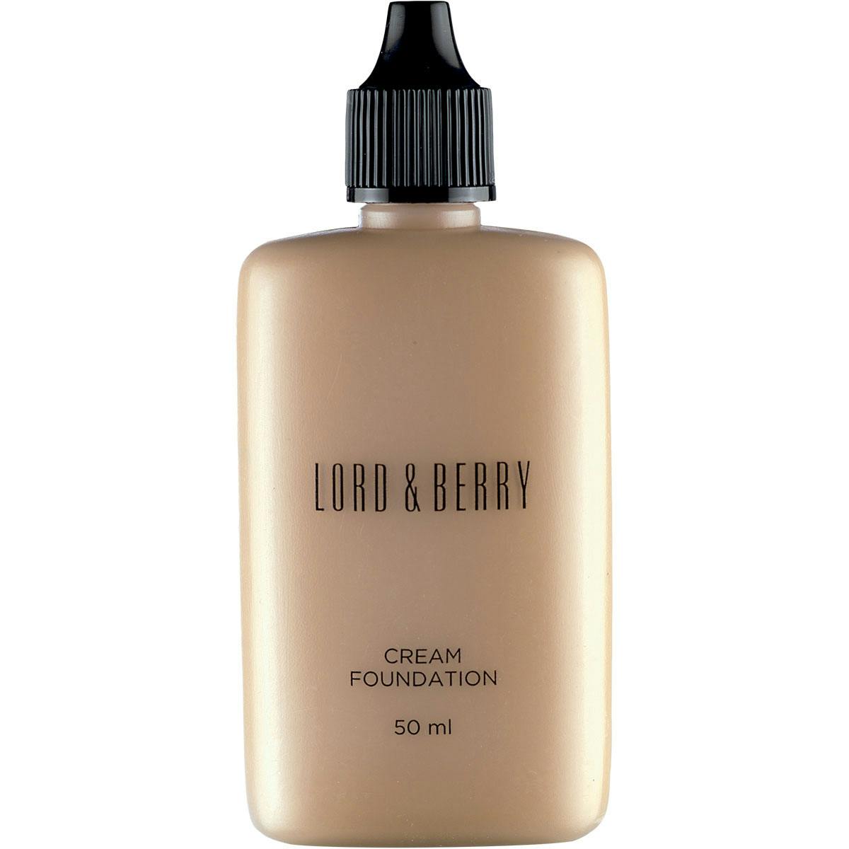 Lord & Berry Face Lord And Berry Cream Foundation 50g Honey