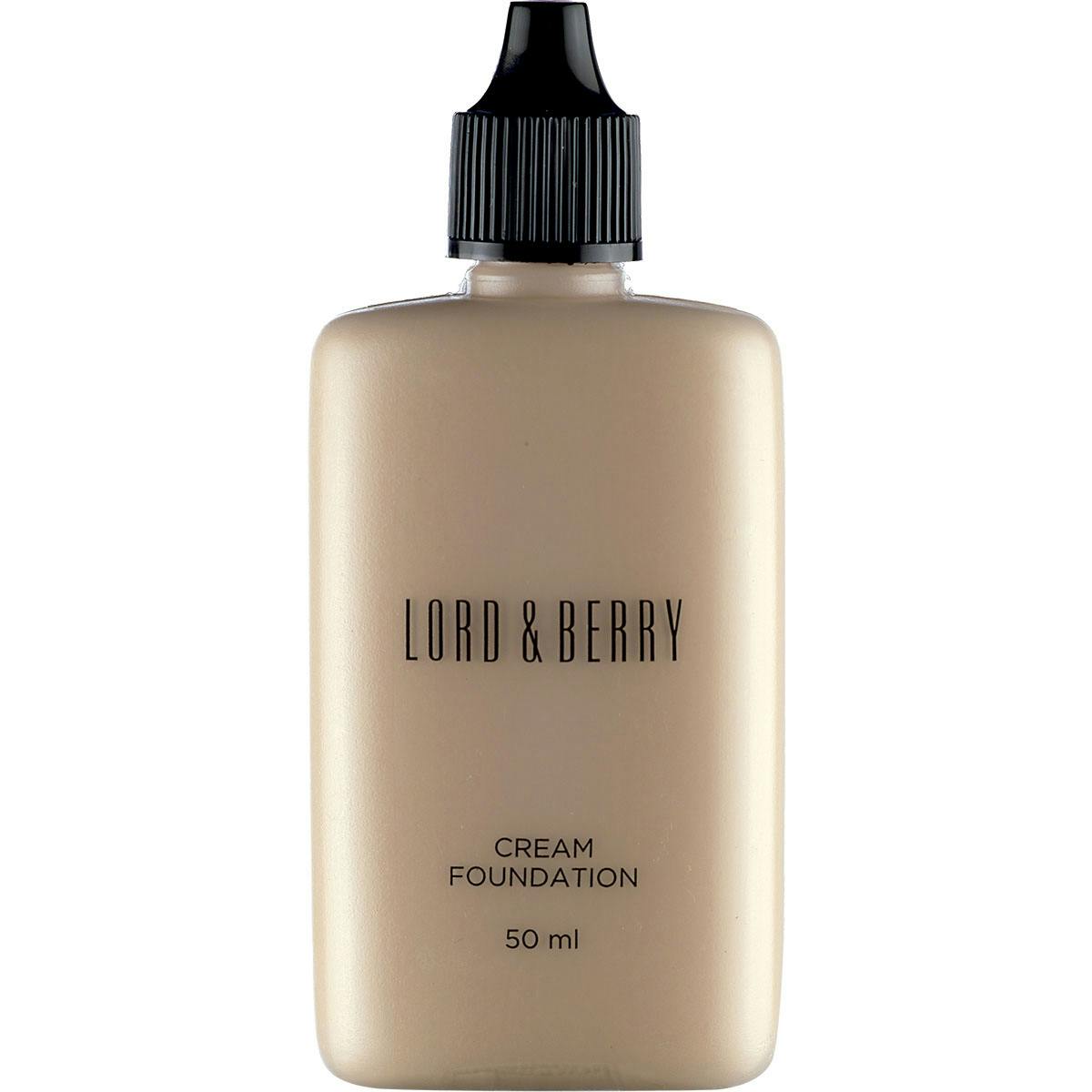 Lord & Berry Face Lord And Berry Cream Foundation 50g Ivory