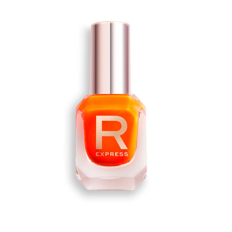 Makeup Revolution Express Nail Polish Orange Pop