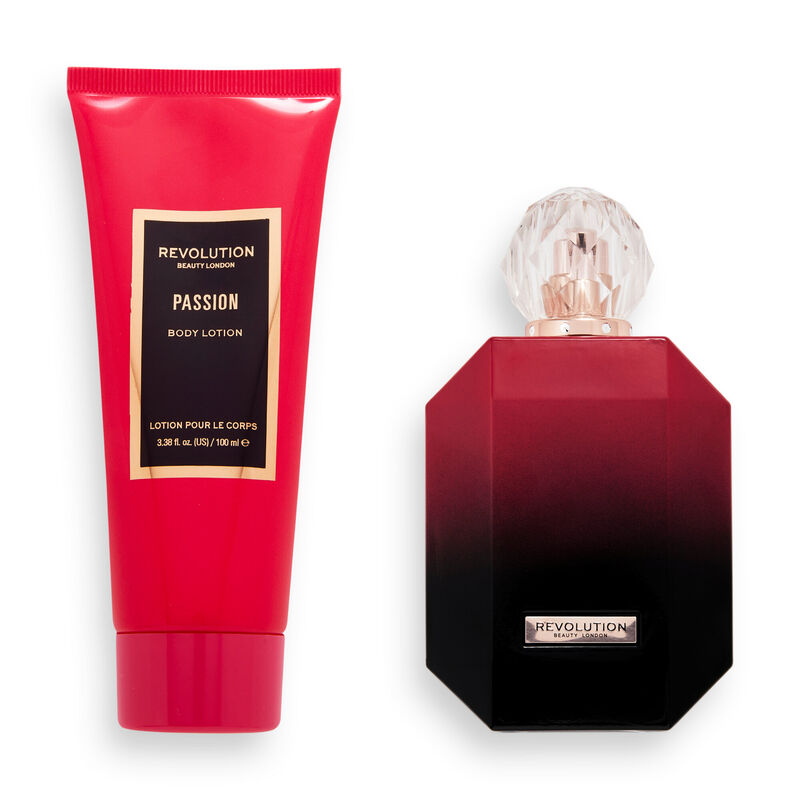Makeup Revolution Passion Eau De Toilette & Body Lotion Gift Set
