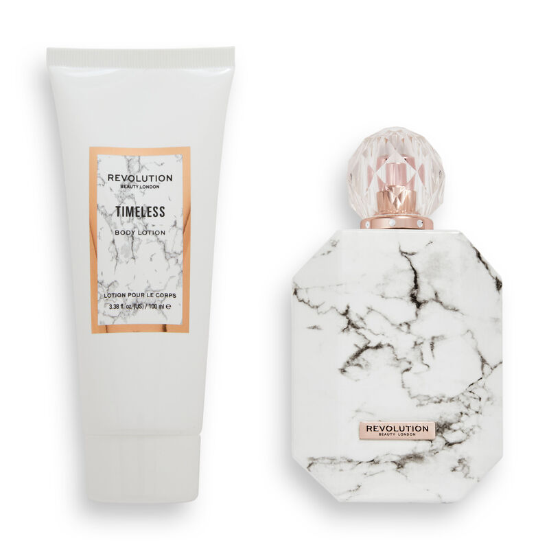 Makeup Revolution Timeless Eau De Toilette & Body Lotion Gift Set