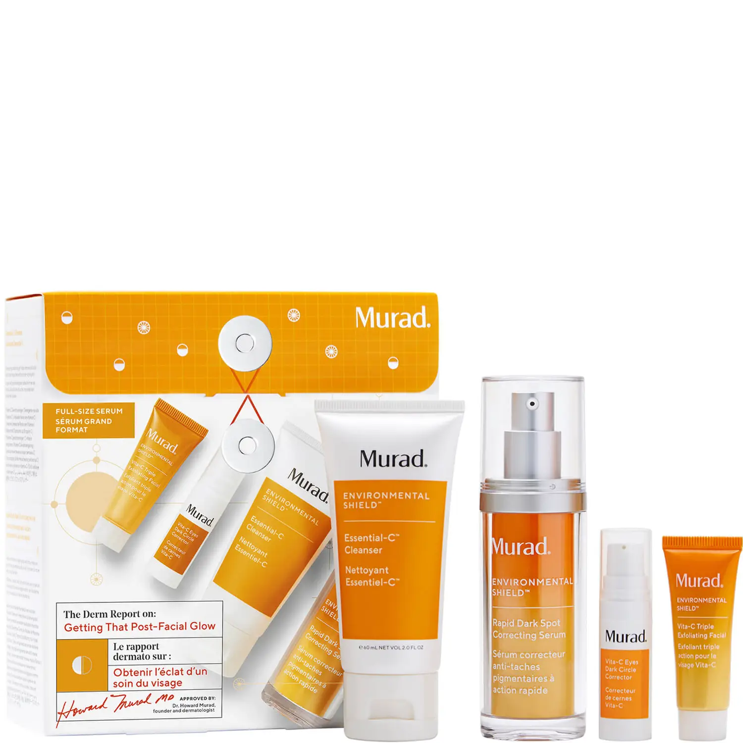 Murad The Derm Report On: Getting That Post-Facial Glow Set (Worth £114.27)