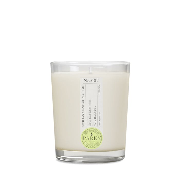 Parks Home Sicilian Mandarin & Lime Candle 180ml