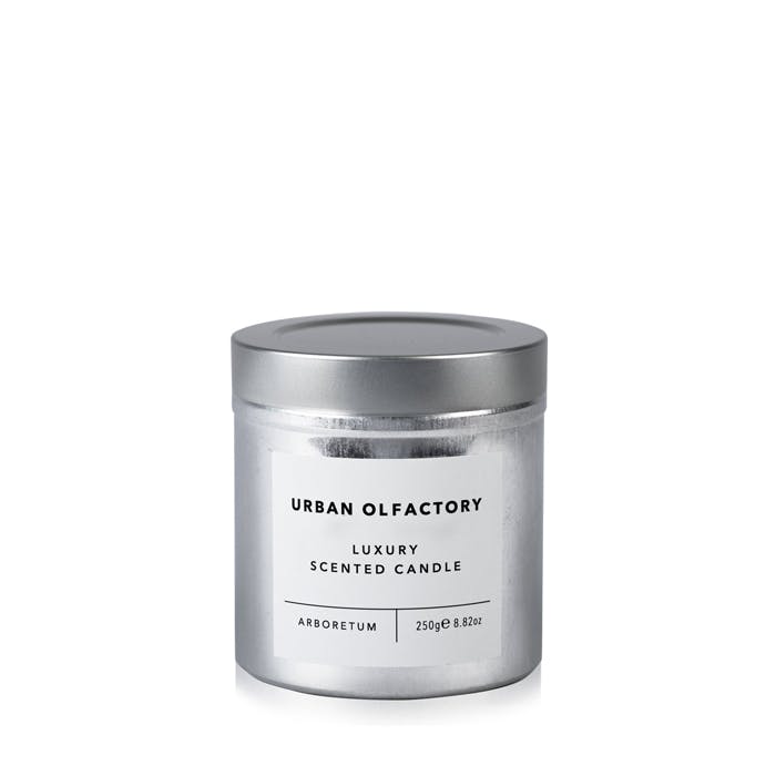 Urban Olfactory Urban Olfactory Urban Olfactory Arboretum Luxury Tin Candle 250g