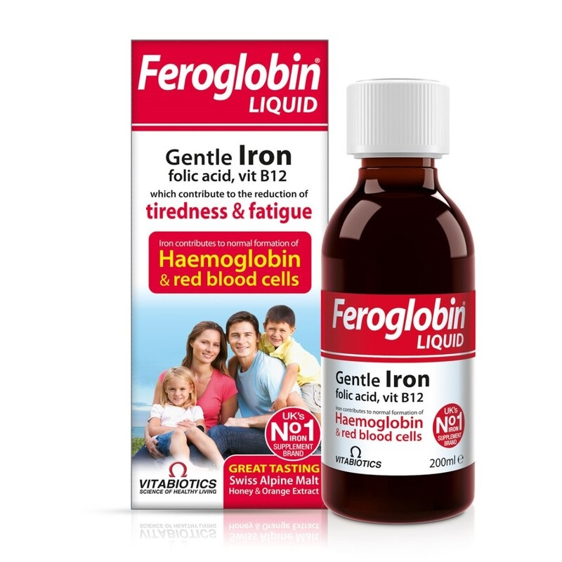 Vitabiotics – Feroglobin Liquid (200ml)