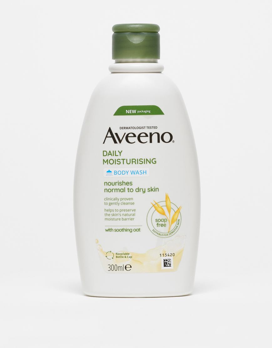 Aveeno Daily Moisturising Body Wash 300ml-No Colour
