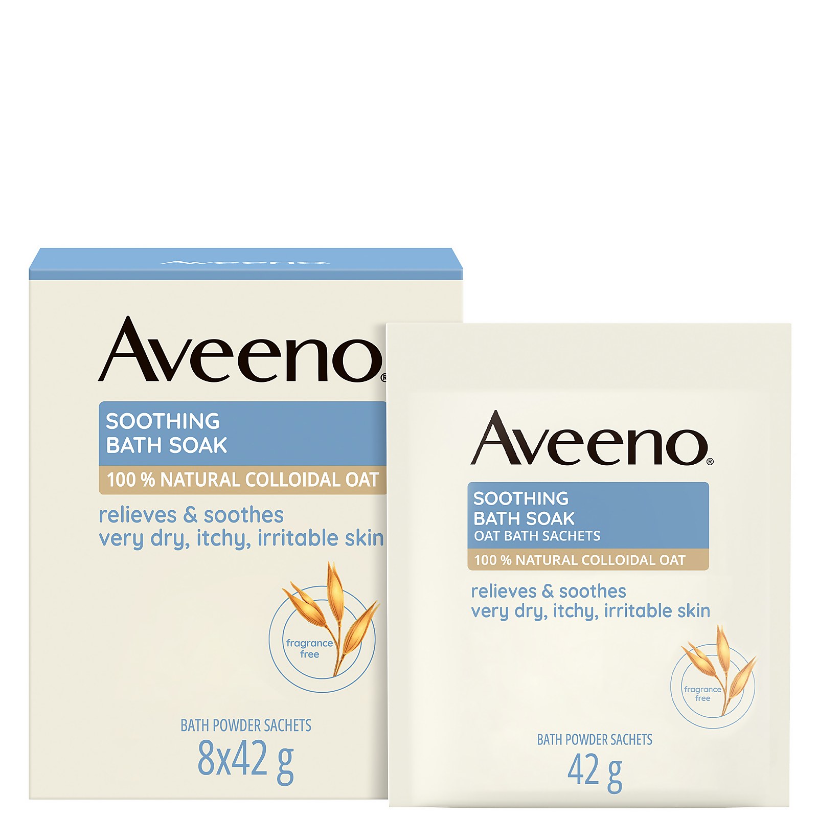 Aveeno Soothing Bath Soak 8 X 42g