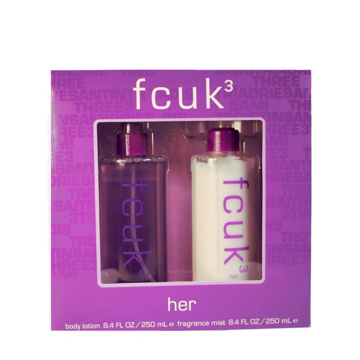 French Connection UK FCUK 3 Body Mist 250ml Gift Set