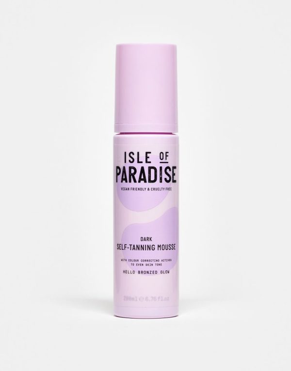 Isle of Paradise Dark Self Tanning Mousse 200ml-No colour Isle of Paradise Dark Self Tanning Mousse 200ml-No colour